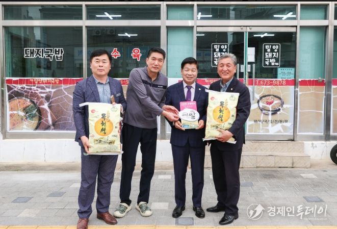 “믿고 먹는 고성쌀” 지역 인증식당 본격 운영!