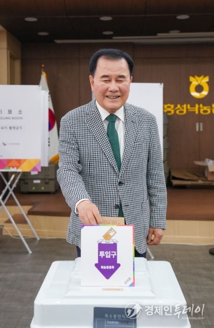 김지철 충남교육감, 제21대 대통령선거 사전투표
