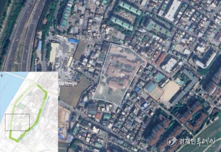 풍납동 창의마을부지 위치도