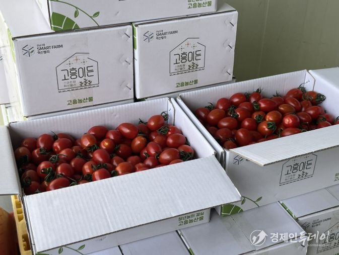 스마트팜 혁신밸리 농산물 공동브랜드 ‘고흥이든’ 개발