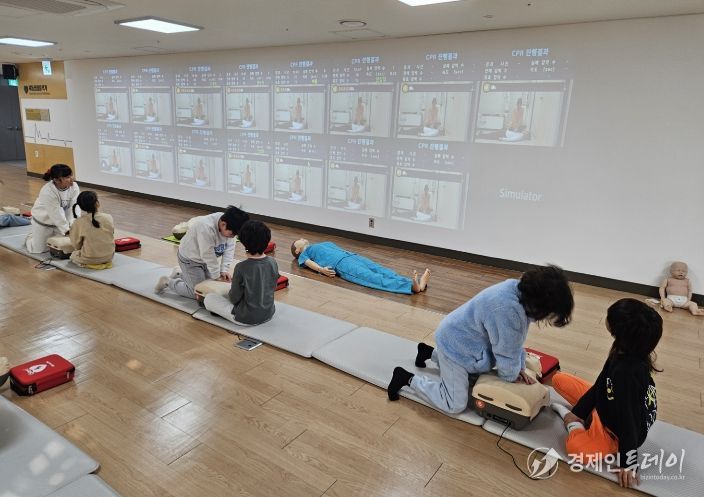 인천동부교육지원청, 거점형 늘봄센터 학생 대상 ‘응급처치 중심 안전 체험 프로그램’ 운영