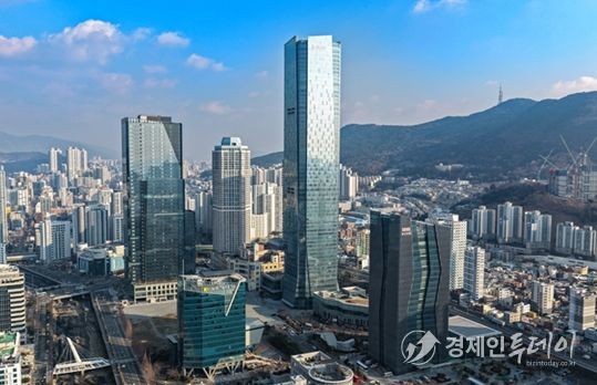 문현금융단지 전체 전경