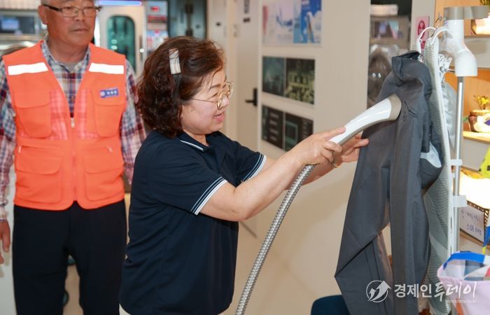 노인 일자리 사진