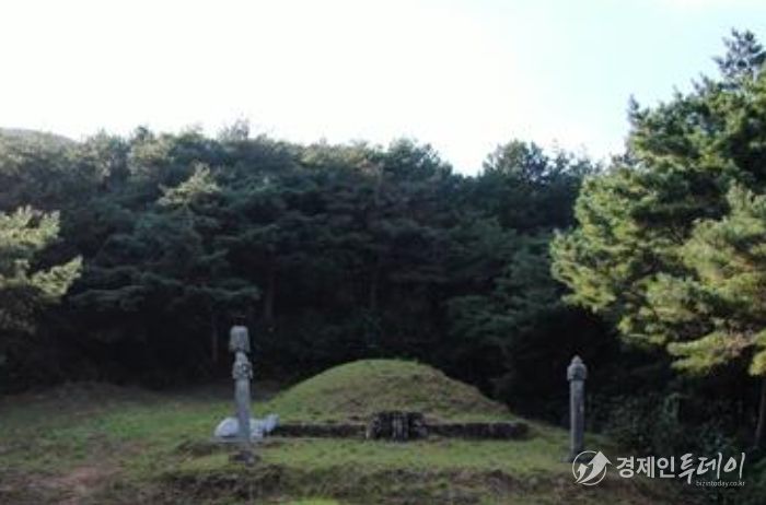 조금호 부부 묘